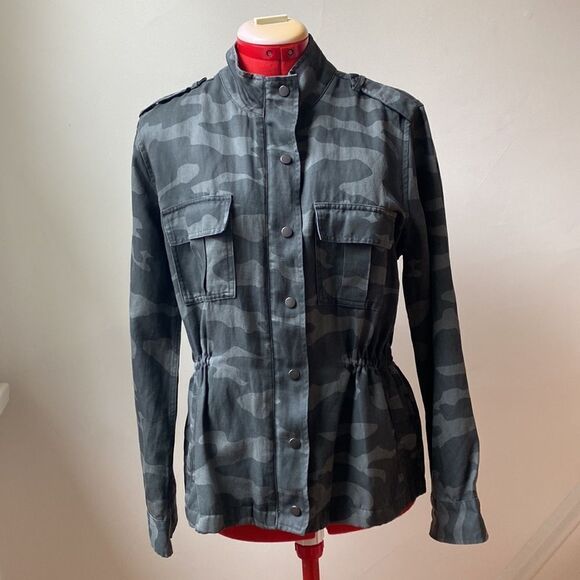 Rails Camouflage Tencel/Linen Blend Jacket - Picture 16 of 16